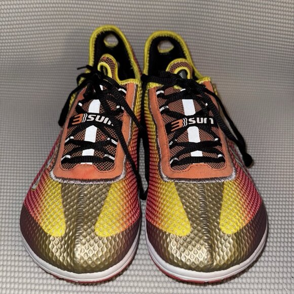 Altra 3 SUM Zero Drop Running Training Triathlon Red Orange Yellow Shoes Men 13 - Picture 2 of 8